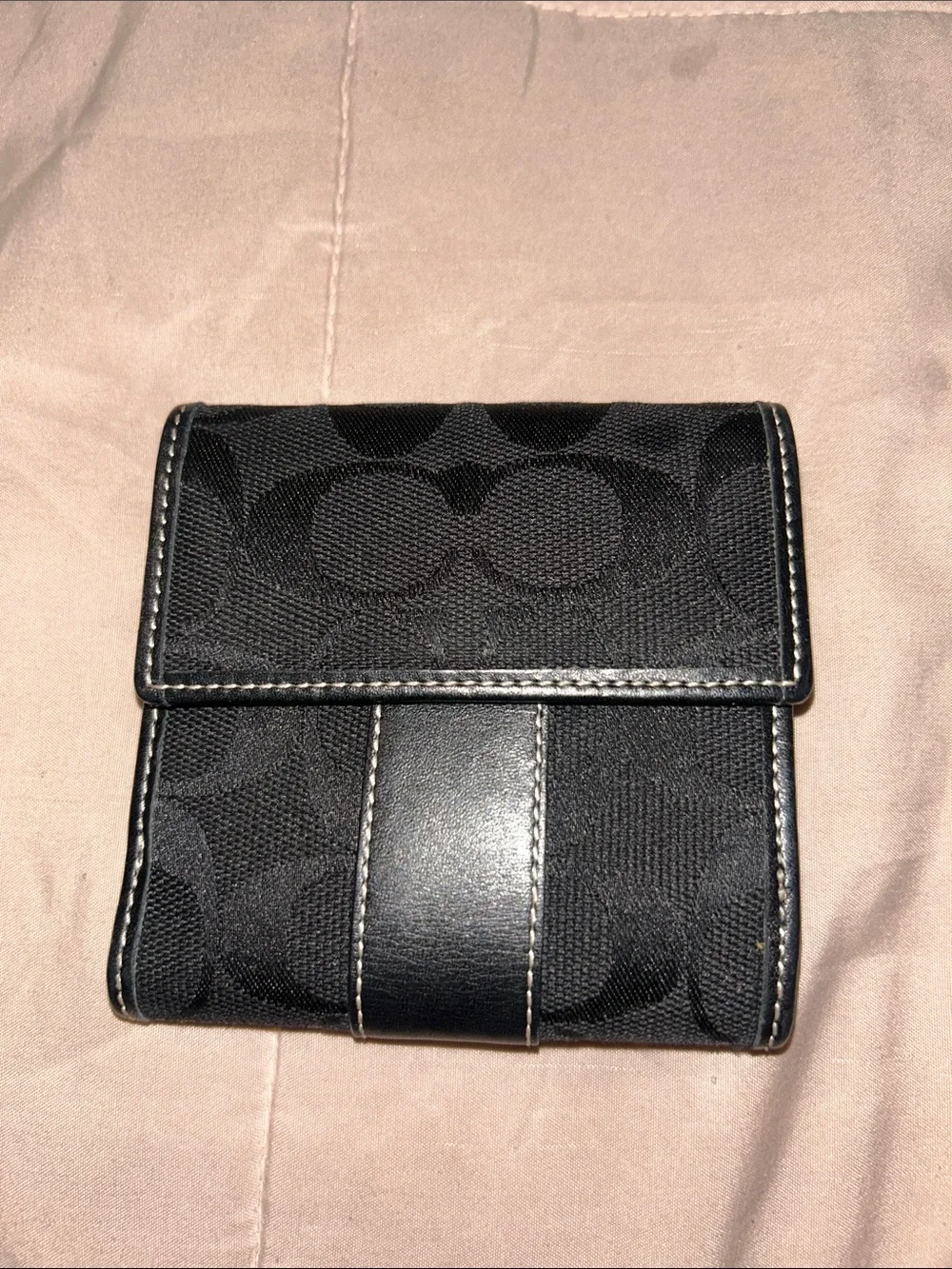 Coach Black Signature wallet